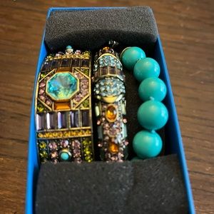 3 piece Heidi Daus bracelet set